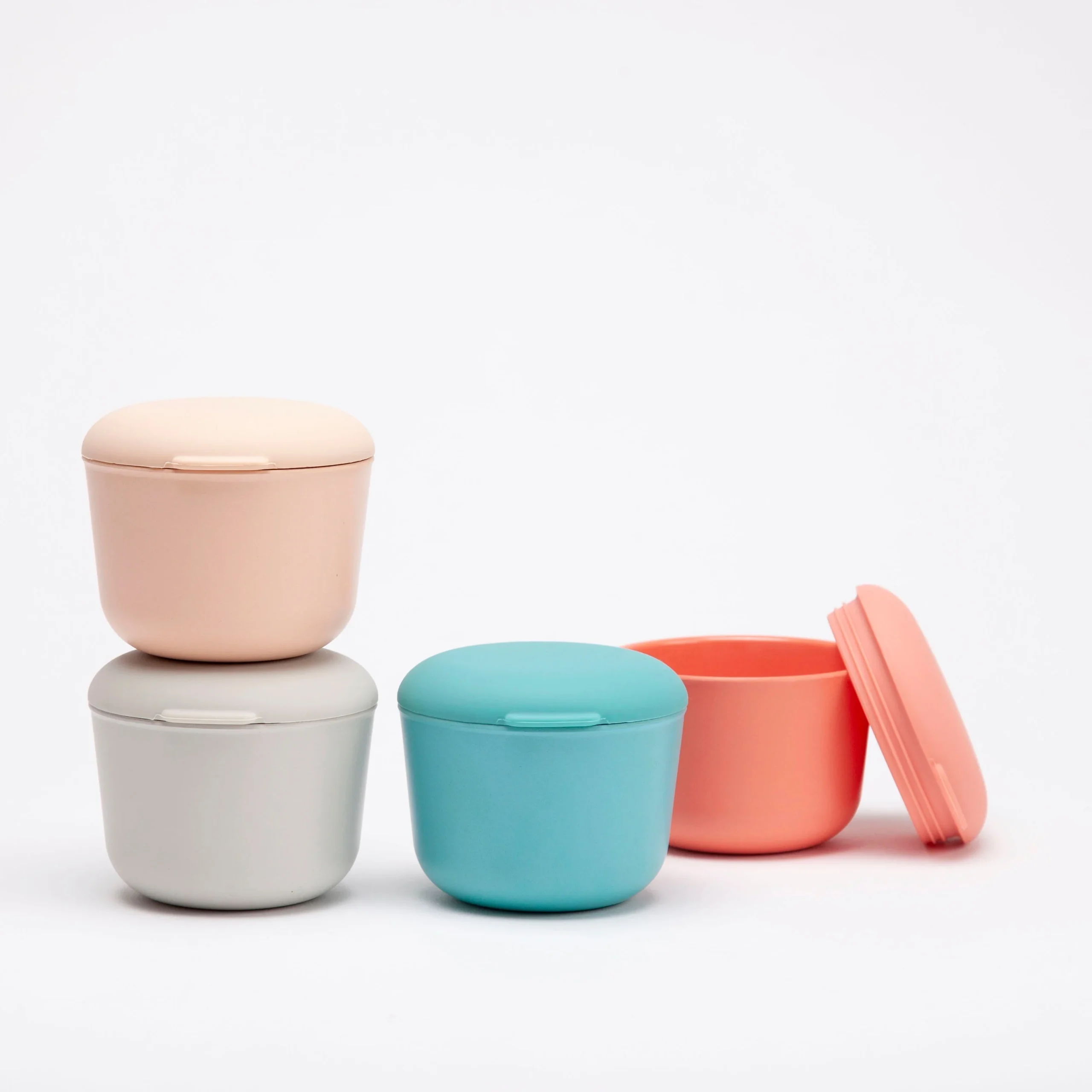 Contenedor Store & Go 225 ml - Coral | Ekobo - Imagen 3