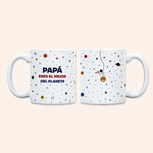 TAZA UO ·PAPÁ, ERES EL MEJOR DEL PLANETA·