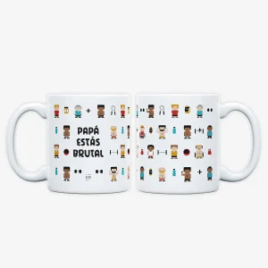TAZA UO ·PAPÁ ESTÁS BRUTAL·