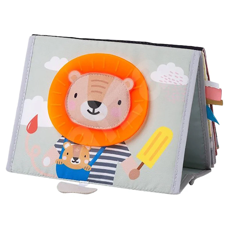 Libro de Estimulación Tummy Time Savannah | Taf Toys
