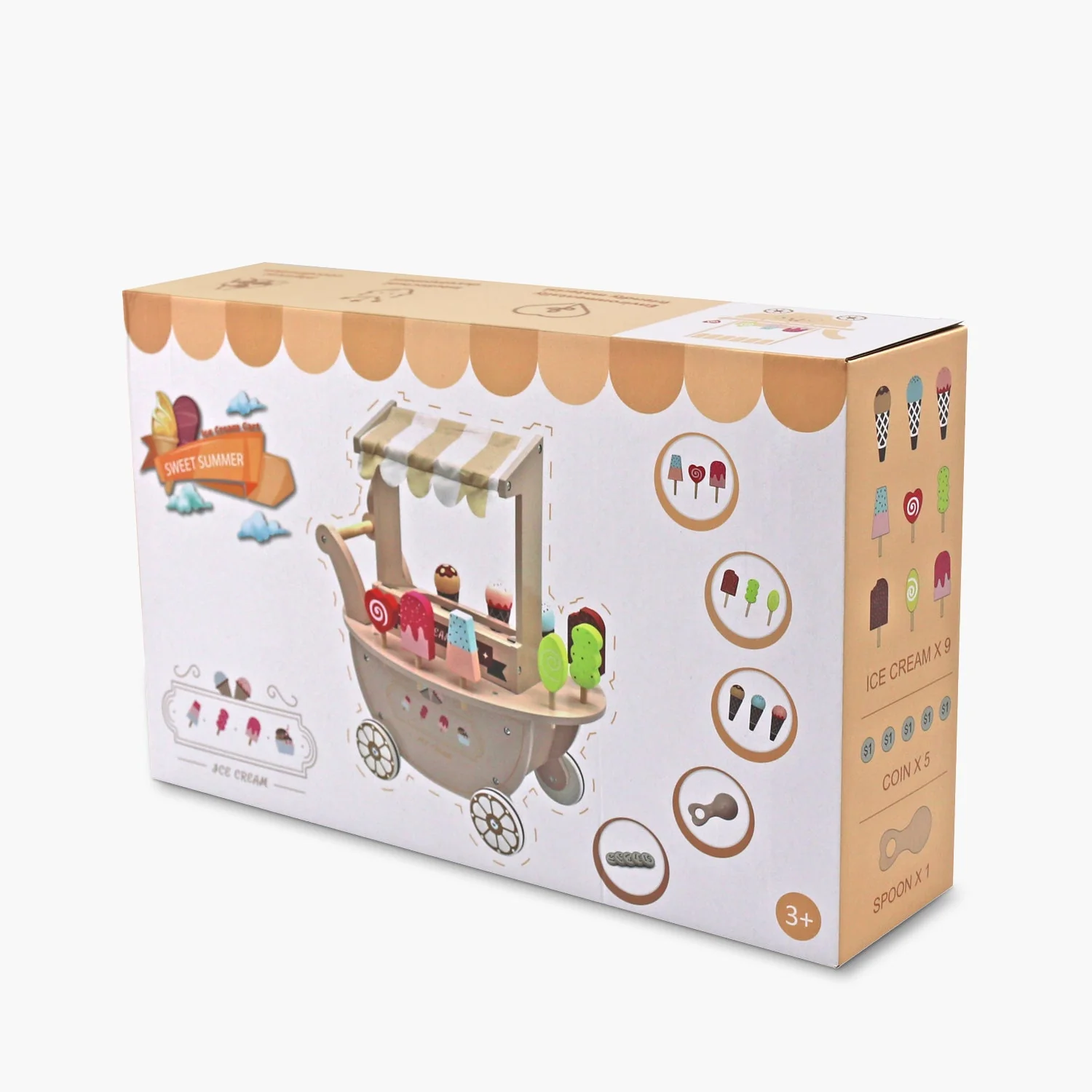 Heladería Infantil de Madera - Natural | Form Design - Imagen 9