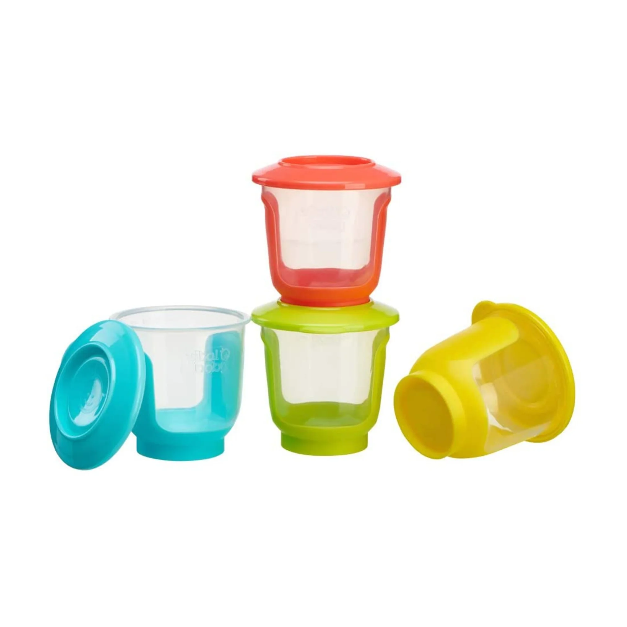 Pack de 4 Pocillos de Almacenamiento - 120ml | Vital Baby