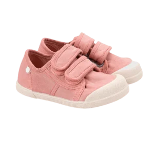 ZAPATILLAS RESPETUOSAS IGOR ·LONA VELCRO ROSA·