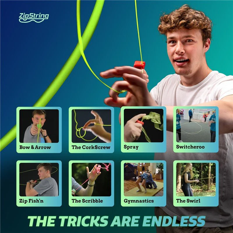 ZIPSTRING CUERDA FLOTANTE ·ROCK'IT RED· - Imagen 4