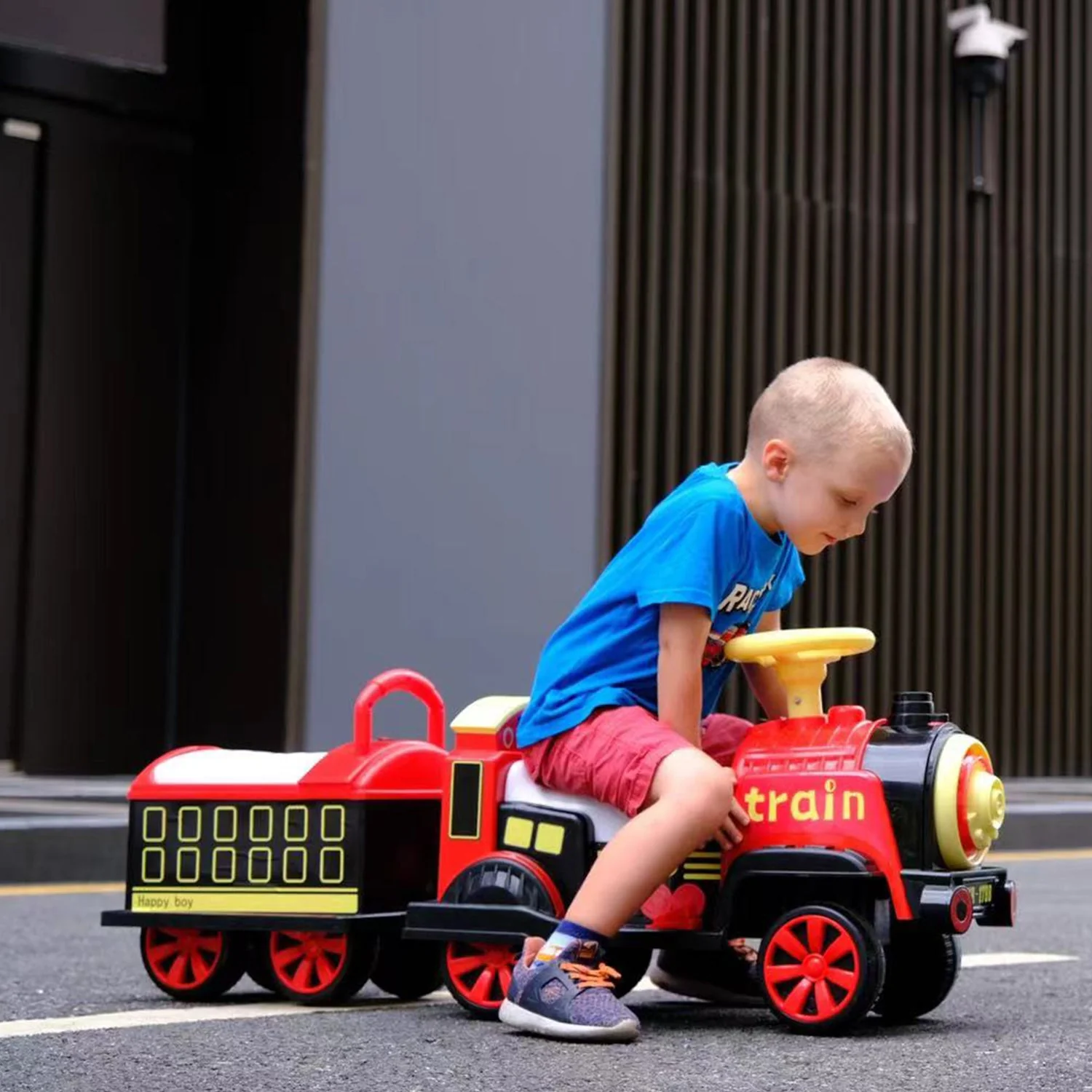 Tren Ferrocarril - Rojo | Bebesit - Imagen 5